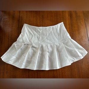White Mini Skirt